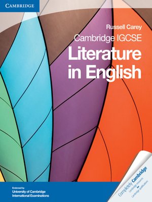 Cambridge IGCSE Literature In English By Russell Carey · OverDrive ...